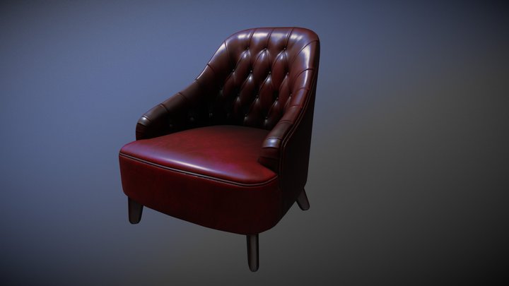 Fotel 3D Model
