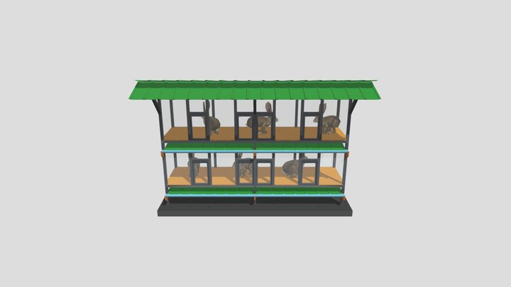 kandang+kelinci+std – Modèle 3D gratuit STL