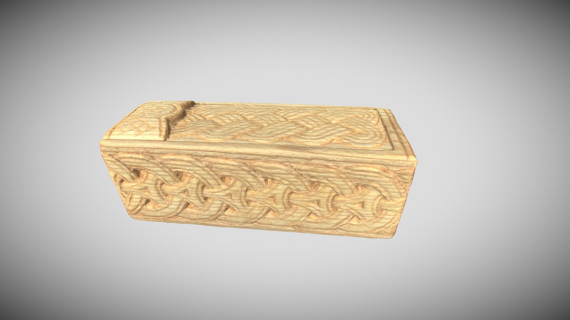 Woodcarving project - Medieval Box - 3D model by Nick Walkley ...