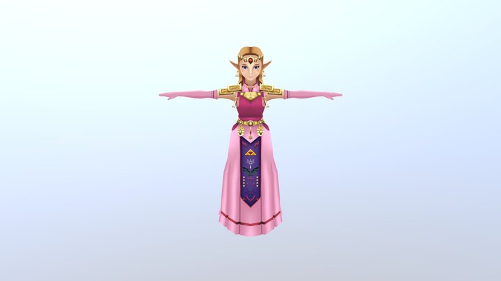 Zelda 3D Model