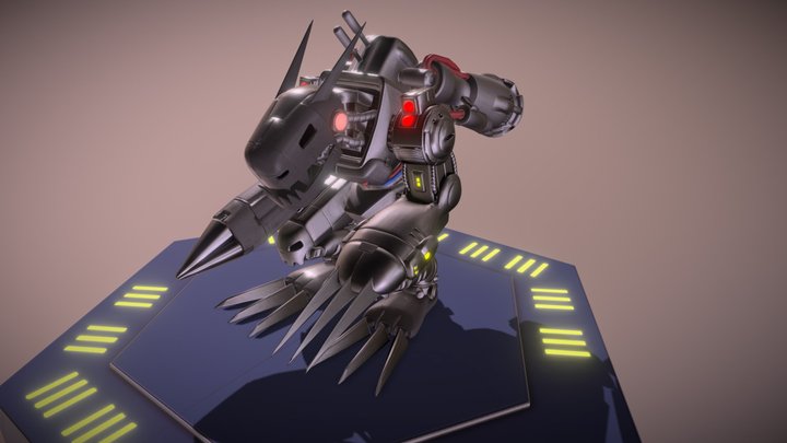 Mugendramon 3D Model