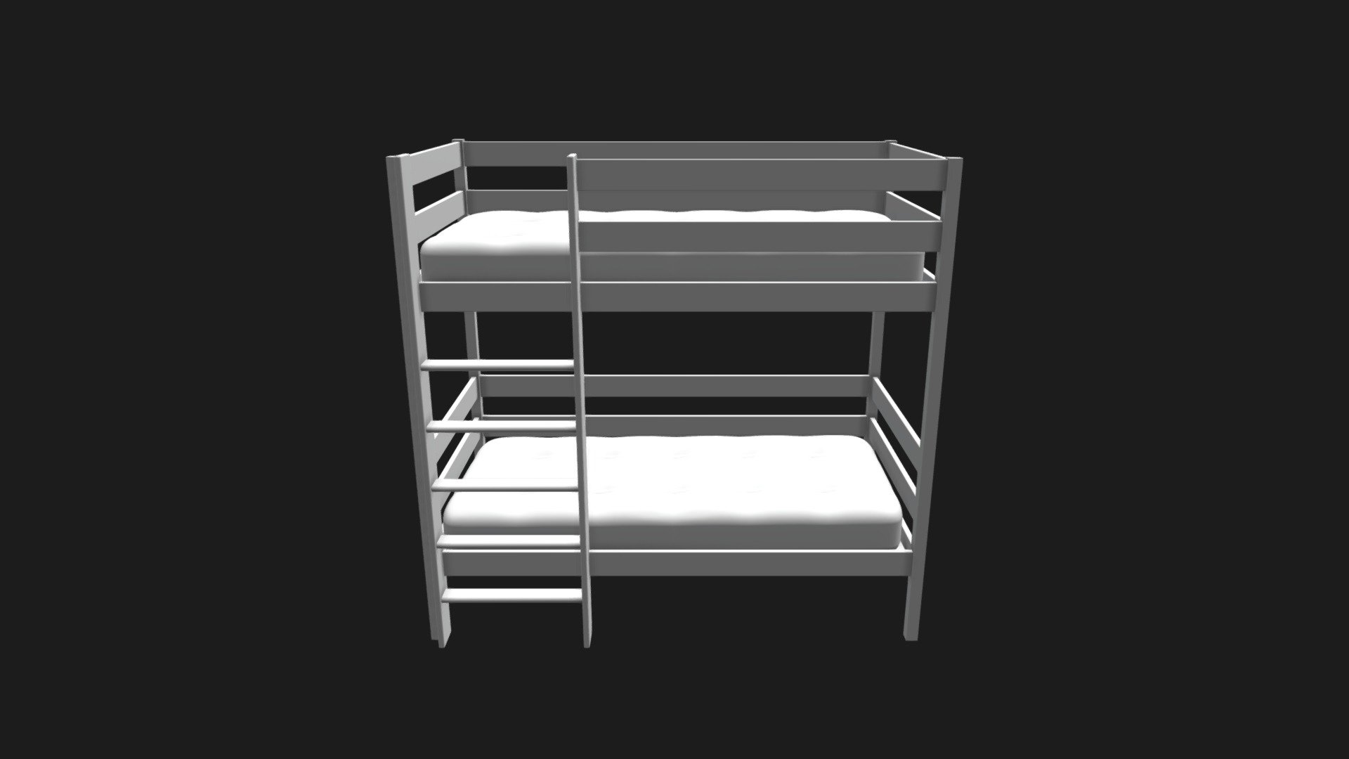 Кровать ДРУЖБА | Модель 1 - 3D model by krovatistepashka [8421d02 ...