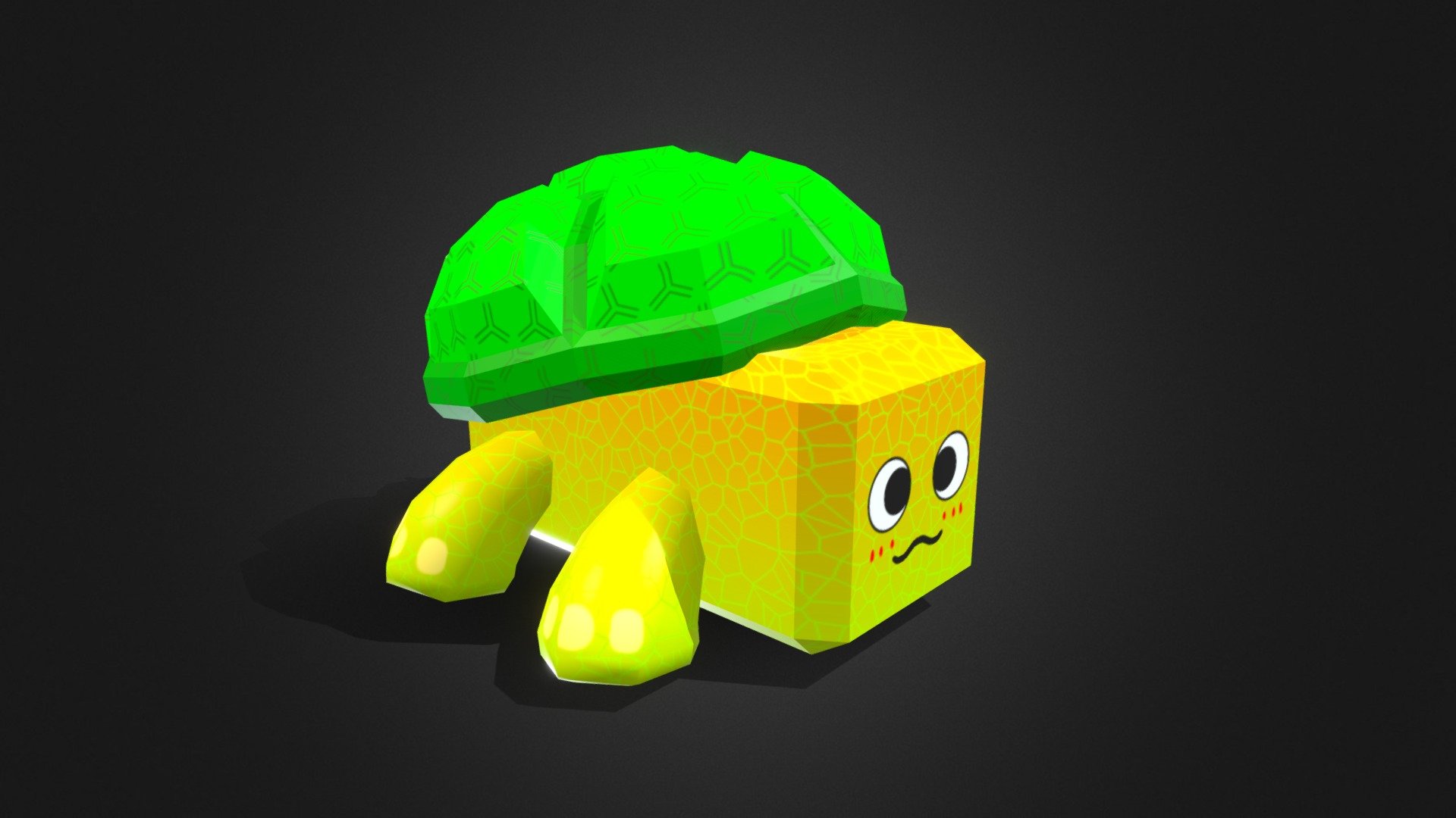 3D model Cartoon Roblox Logo VR / AR / low-poly