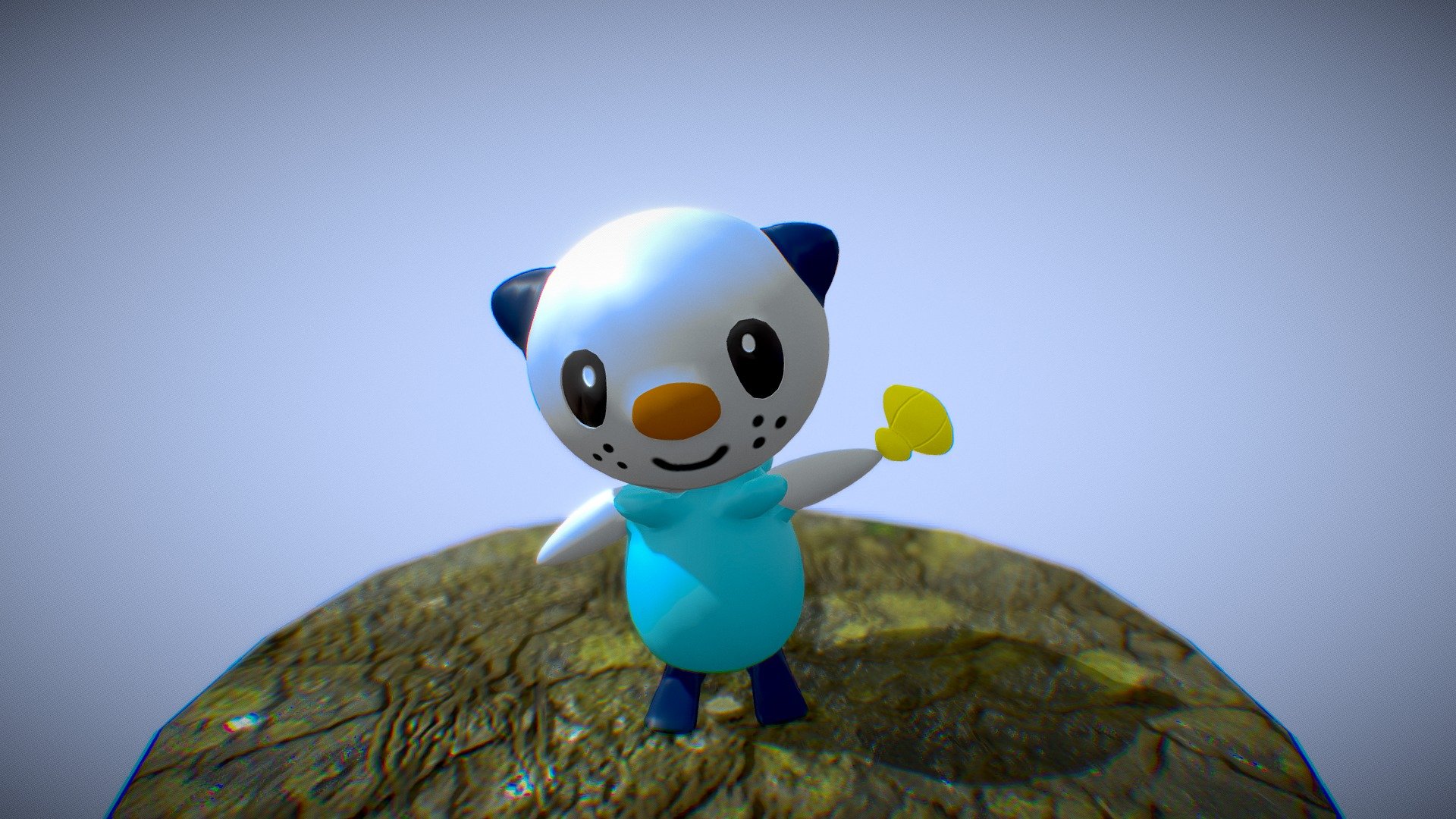 Oshawott - 3D model by SleepGod1209 [8422347] - Sketchfab