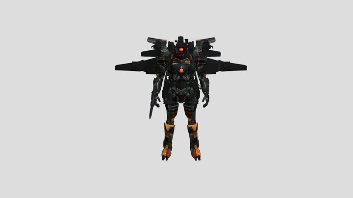 Titan sonar 3D Model