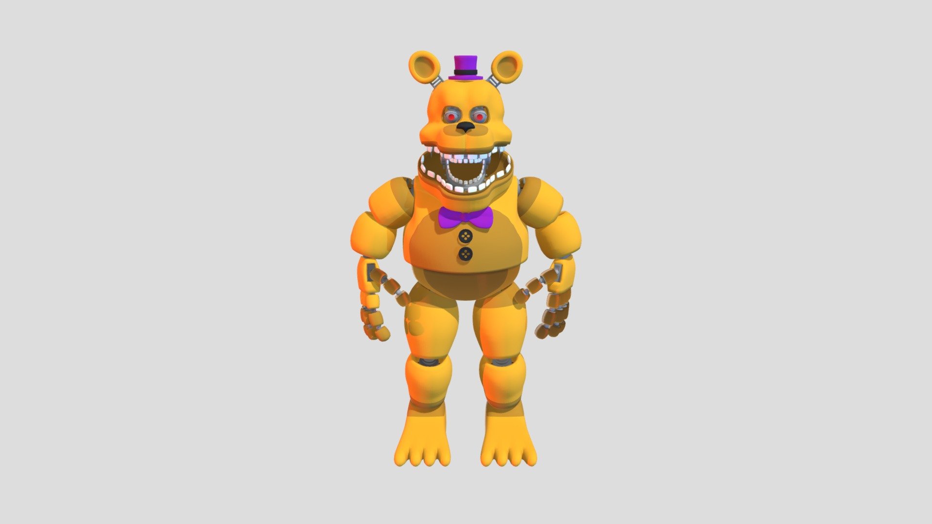 Fnaf4-fredbear 3D models - Sketchfab