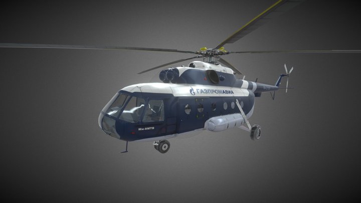 Mi-18 (by LightProduction) 3D Model
