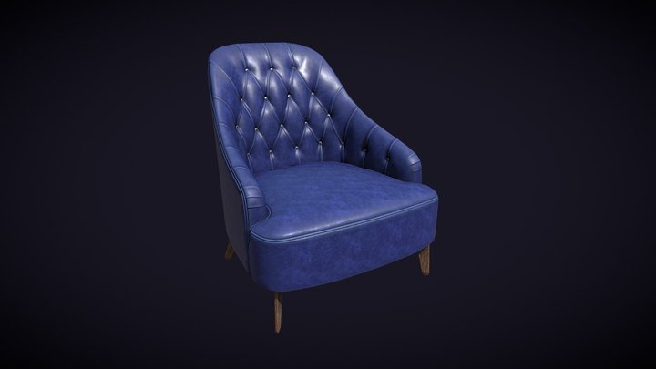 KRZESŁO UVW LP 3D Model