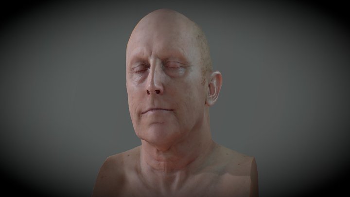 Eyes Closed 3D Model