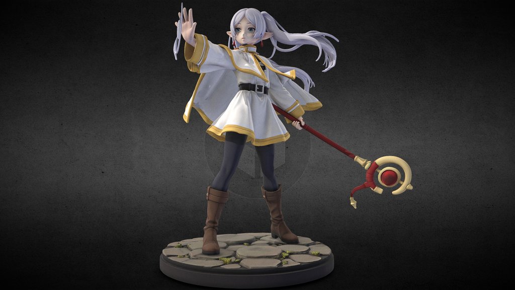 Frieren Arcane Casting Action Figure
