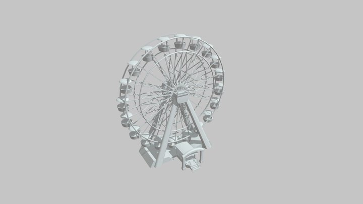Ferris Wheel 3D Model