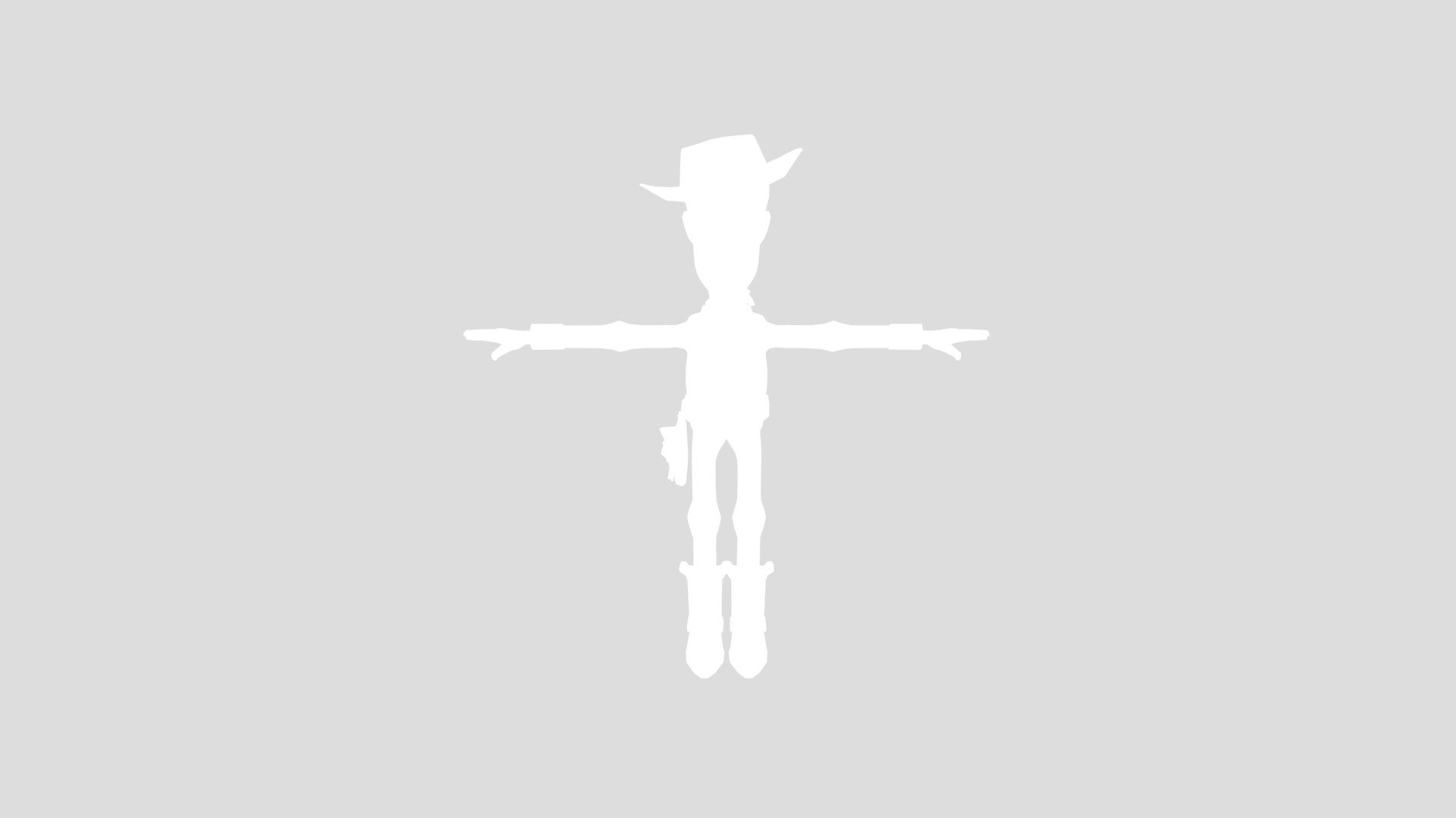 Woody model for blender