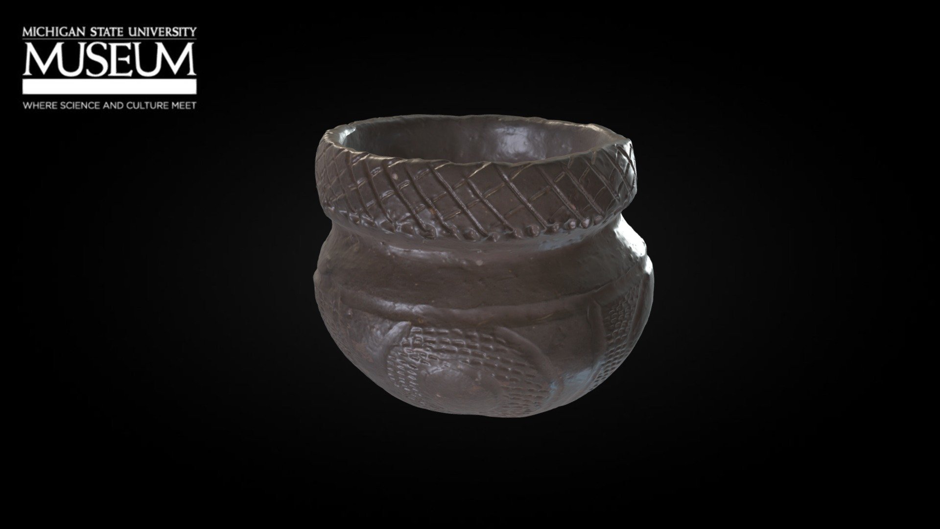 Replica Hopewell Ceramic Vessel