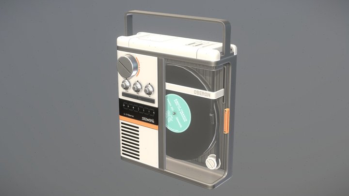 Oberon 3D Model