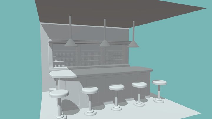 Bar 3D Model