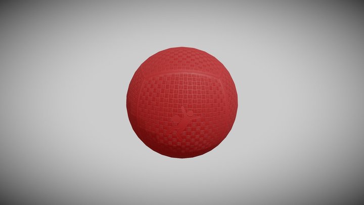 Dodgeball 3D Model