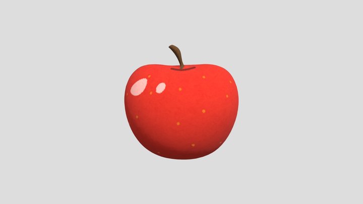 Apple 3D Model