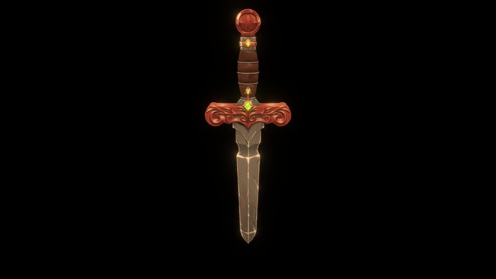 [Student Work] 3D Epic Sword Project 3D Model