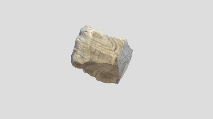 Chert rock Kampesteindalen 3D Model