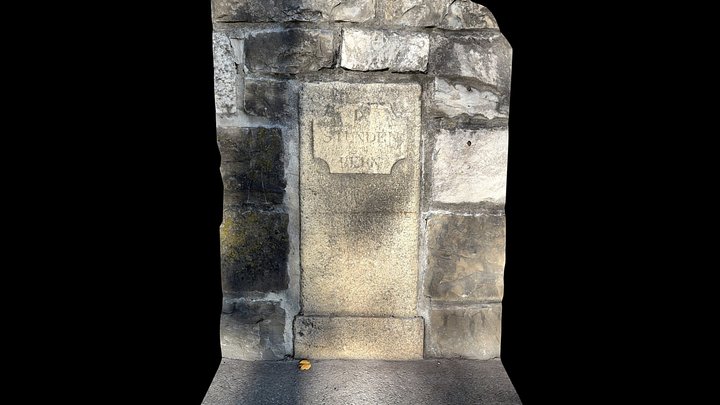 Distanzstein «IX Stunden von Bern» vor Erlenbach – Modello 3D gratuito STL