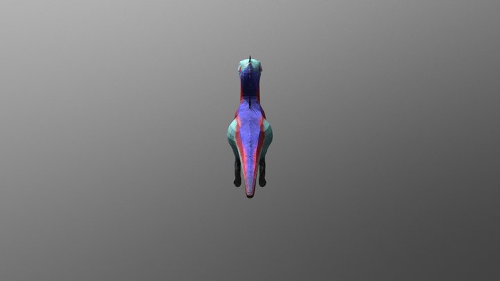Draco Calcatrix Australis 3D Model