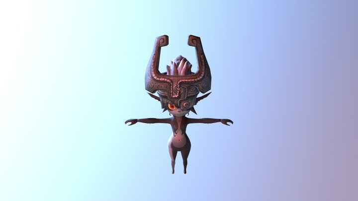 Twilight Princess - Midna Imp 3D Model