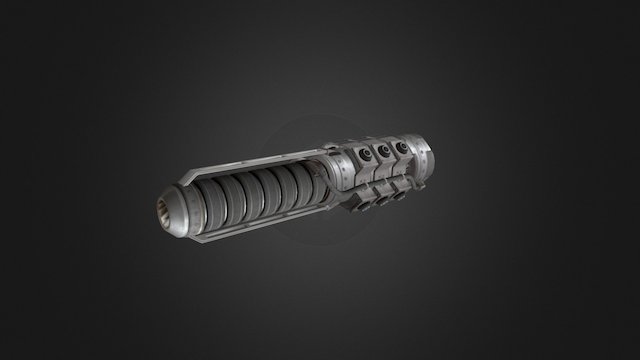Floating player weapon 3D Model