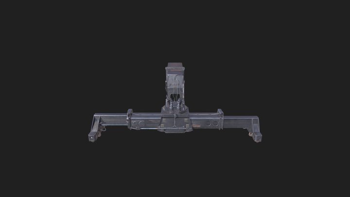 Kalmar DRU450 Spreader 3D Model