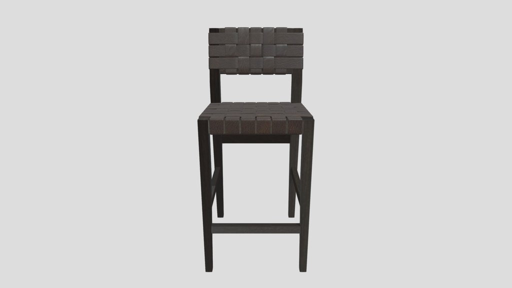 Restoration Hardware Vero Leather Stool