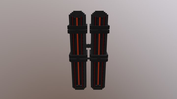 Jetpack Suit. Mod. Atom-411 [v1.0] 3D Model