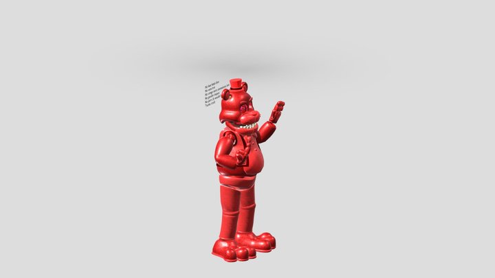 fnaf_plus_freddy_v1 3D Model