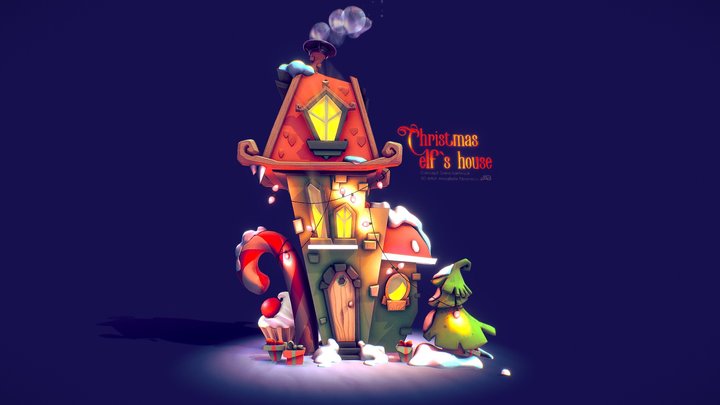 Elfs-house 3D models - Sketchfab