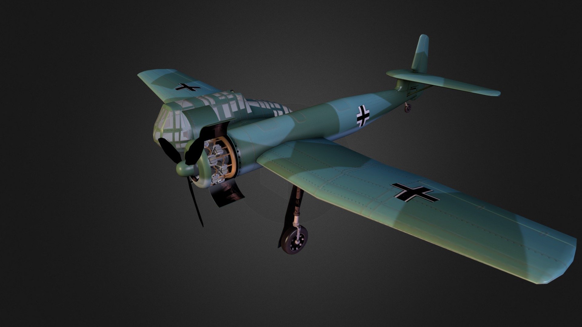 Blohm & Voss BV 141 - Download Free 3D model by helijah [8431da2 ...