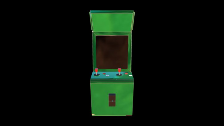 Aracde Machine 3D Model
