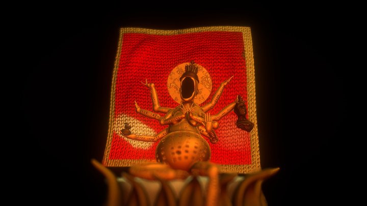 incantation horrible (mother of buddha) 3D Model