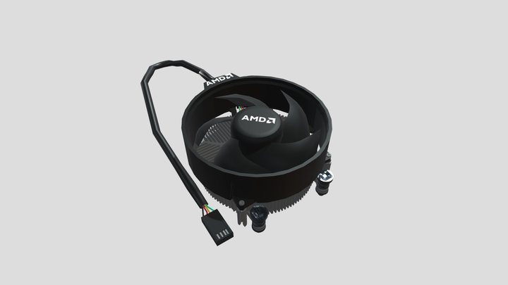 AMD Wraith Stealth CPU Cooler – Modelo 3D gratuito STL