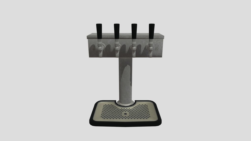 Beer Dispenser Four Taps