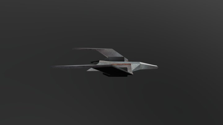 Spaceship 3D Model