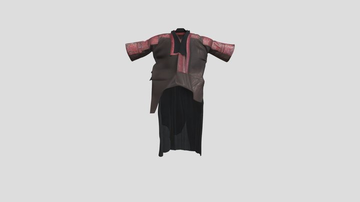 破线绣 3D Model