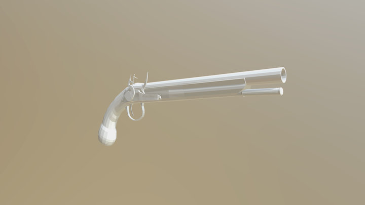 Pistol 3D Model
