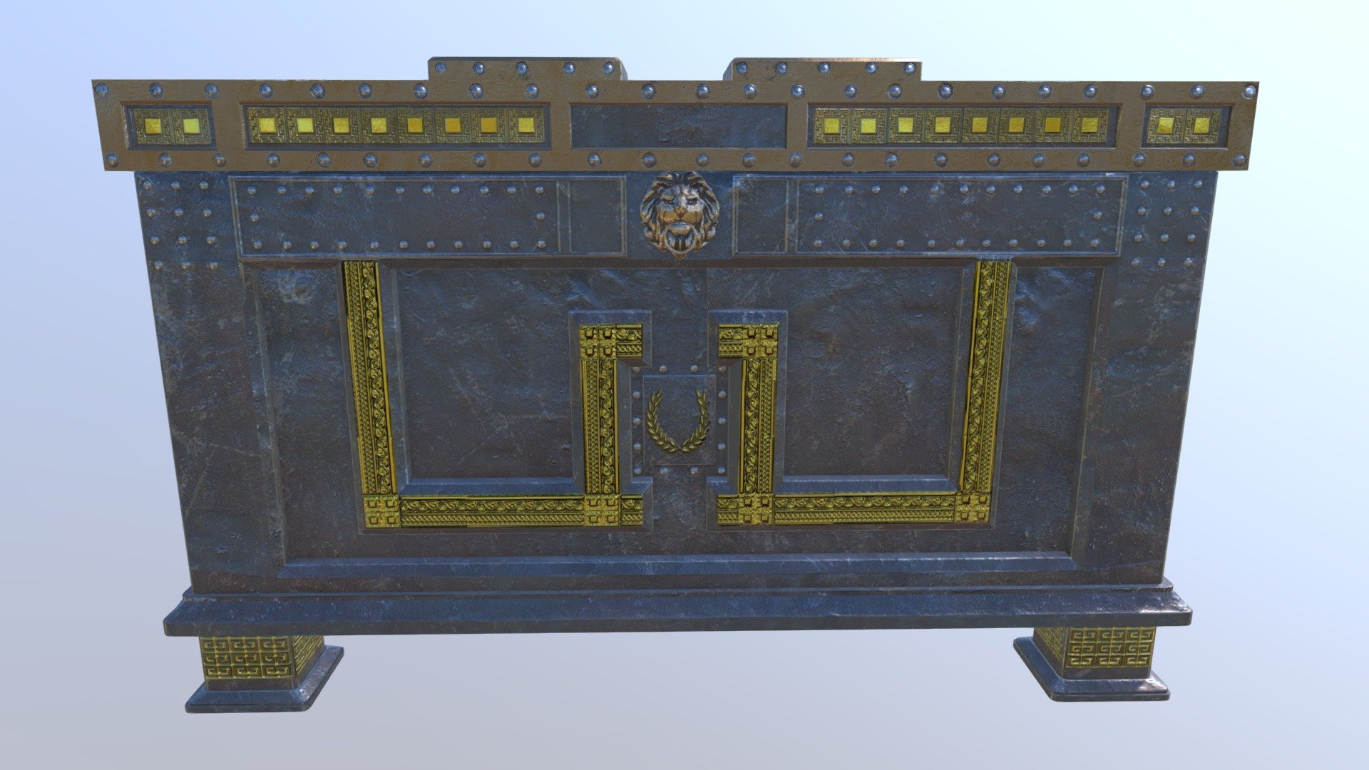 Strongbox - 3D model by Netharik [84368a3] - Sketchfab