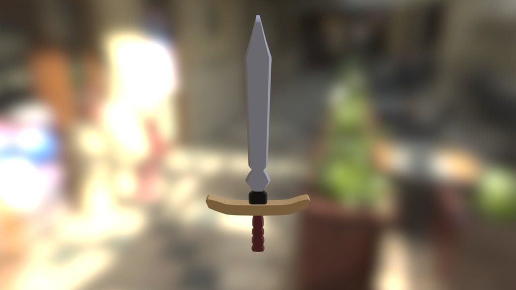 Low Poly Sword