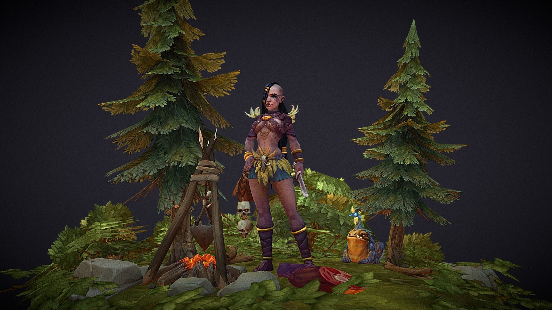 ZENA - 3D model by Andrey (@fruitmamba) [84378ff] - Sketchfab