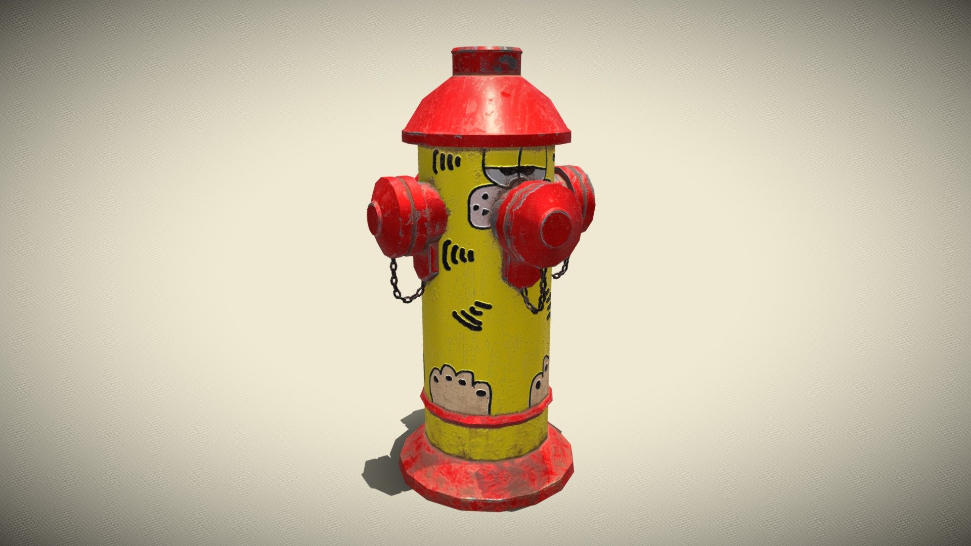 Tiger Fire Hydrant - Buy Royalty Free 3D model by Pingo (@pingotinto ...