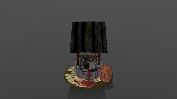 The Old Well 3D Model