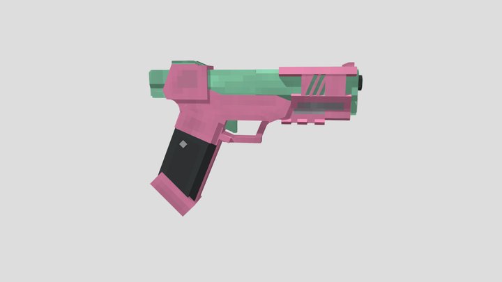 Rebecca's Pistol 3D Model