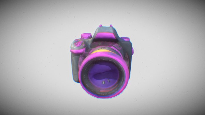 Create_a_3D_model_of_a_DSLR_camera_It_should_inc 3D Model
