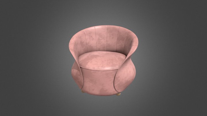 Chanel Occasional Chair 3D Model