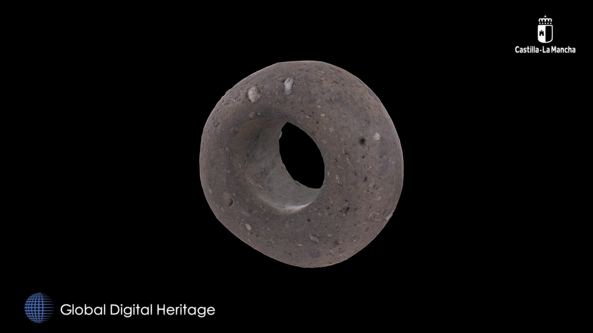 Clay spindle whorl, Alarcos, Ciudad Real