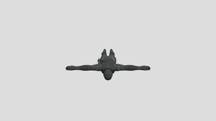 Femsneaksuit_lessgearout 3D Model